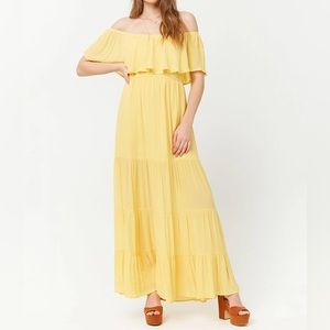 Forever 21 - Yellow Maxi Dress